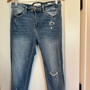 Flying Monkey distressed skinny jeans in size 30